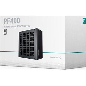 DeepCool PF400 ATX desktop tápegység 400W 80+ BOX