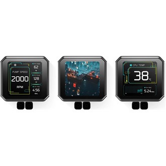 DeepCool SPARTACUS 360 processzor vízhűtő fekete