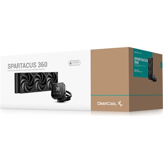 DeepCool SPARTACUS 360 processzor vízhűtő fekete