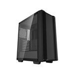 DeepCool CC560 Limited táp nélküli ablakos Mid Tower számítógépház fekete