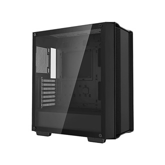 DeepCool CC560 Limited táp nélküli ablakos Mid Tower számítógépház fekete