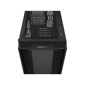 DeepCool CC560 Limited táp nélküli ablakos Mid Tower számítógépház fekete