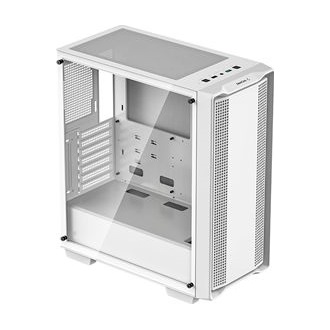 DeepCool CC560 WH Limited táp nélküli ablakos Mid Tower számítógépház fehér