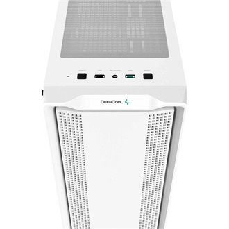DeepCool CC560 WH Limited táp nélküli ablakos Mid Tower számítógépház fehér