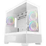 DeepCool CG380 3F WH táp nélküli ablakos MT Mini Tower számítógépház fehér