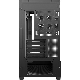 DeepCool CG380 3F táp nélküli ablakos MT Mini Tower számítógépház fekete