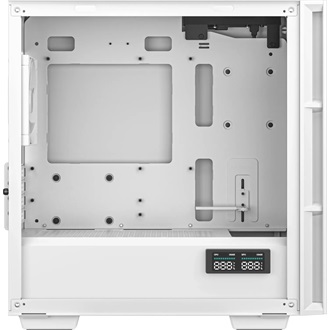 DeepCool CH360 DIGITAL WH táp nélküli ablakos MT Mini Tower számítógépház fehér