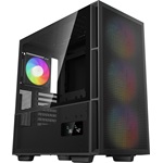 DeepCool CH560 DIGITAL táp nélküli ablakos Mid Tower számítógépház fekete