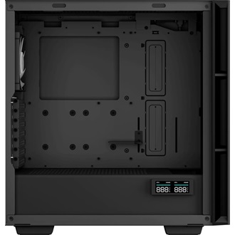 DeepCool CH560 DIGITAL táp nélküli ablakos Mid Tower számítógépház fekete