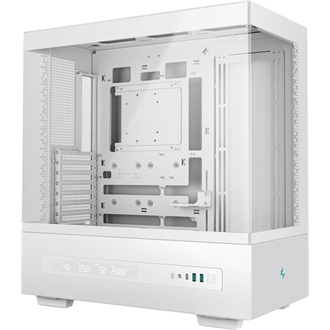 DeepCool CH690 DIGITAL táp nélküli ablakos Mid Tower számítógépház fehér