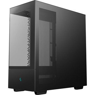 DeepCool CH690 DIGITAL táp nélküli ablakos Mid Tower számítógépház fekete