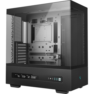 DeepCool CH690 DIGITAL táp nélküli ablakos Mid Tower számítógépház fekete