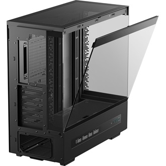 DeepCool CH690 DIGITAL táp nélküli ablakos Mid Tower számítógépház fekete