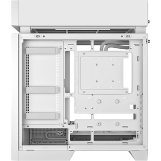 DeepCool CL6600 WH táp nélküli ablakos Mid Tower számítógépház fehér
