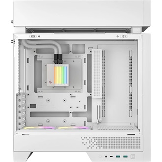 DeepCool CL6600 WH táp nélküli ablakos Mid Tower számítógépház fehér