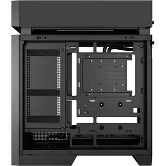 DeepCool CL6600 táp nélküli ablakos Mid Tower számítógépház fekete