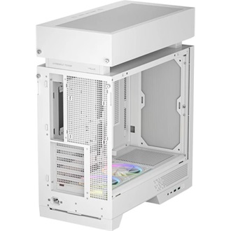 DeepCool CL660 WH táp nélküli ablakos Mid Tower számítógépház fehér