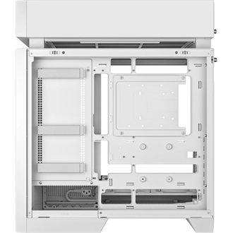 DeepCool CL660 WH táp nélküli ablakos Mid Tower számítógépház fehér