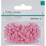 DeepCool Számítógépház Kiegészítő - PIXEL PK (100db, pink, szilikon)