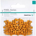 DeepCool Számítógépház Kiegészítő - PIXEL PO (100db, narancs, szilikon)