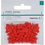 DeepCool Számítógépház Kiegészítő - PIXEL RD (100db, piros, szilikon)