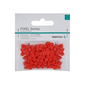 DeepCool Számítógépház Kiegészítő - PIXEL RD (100db, piros, szilikon)