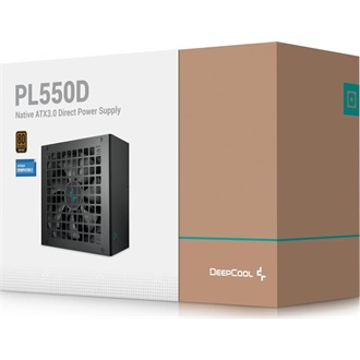 DeepCool Tápegység 550W - PL550-D (80 Plus Bronze, ATX3.0, Aktív PFC, 12cm )