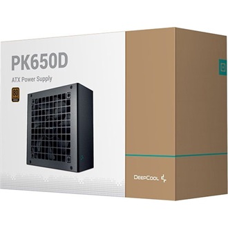 DeepCool Tápegység 650W - PK650D (80 Plus Bronze, Aktív PFC, 12cm )