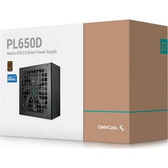 DeepCool PL650-D ATX desktop tápegység 650W 80+ Bronze BOX