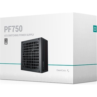 DeepCool PF750 ATX desktop tápegység 750W 80+  BOX