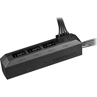 DeepCool Ventilátor tápkábel elosztó - FH-04 (4 db 4pin)