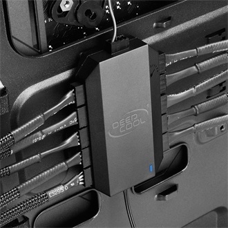DeepCool Ventilátor tápkábel elosztó - FH-10 (10 db 4pin, SATA)