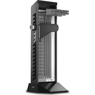 DeepCool Videókártya tartó - GH-01 A-RGB (Fekete, RGB, állítható magasság, max. terhelhetőség: 5 kg)