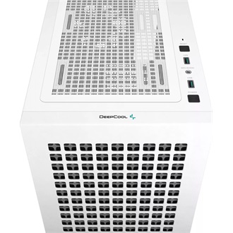 DeepCool CH370 WH táp nélküli ablakos MT Mini Tower számítógépház fehér