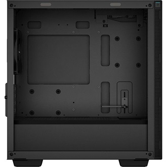DeepCool CH370 táp nélküli ablakos MT Mini Tower számítógépház fekete