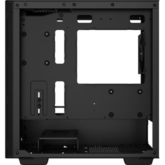 DeepCool CH370 táp nélküli ablakos MT Mini Tower számítógépház fekete