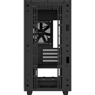 DeepCool CH370 táp nélküli ablakos MT Mini Tower számítógépház fekete