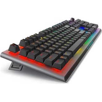 Dell Alieanware AW920K Bluetooth / vezeték nélküli angol (US) gaming Cherry MX Red mechanikus billentyűzet fekete (Dark 