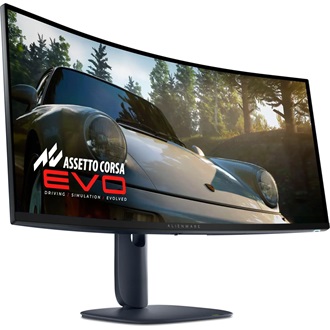 Dell Alienware 34 AW3425DW 34.2" ívelt Quantum Dot OLED gaming monitor fekete 240Hz G-Sync / FreeSync Premium Pro (USB-C