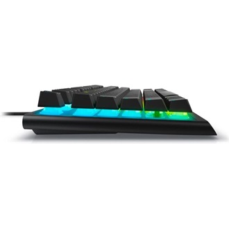 Dell Alienware AW420K USB-C angol (US) gaming Cherry MX Red mechanikus billentyűzet fekete (Dark Side of the Moon)