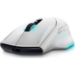 Dell Alienware AW620M optikai vezeték nélküli gaming egér (Lunar Light) fehér