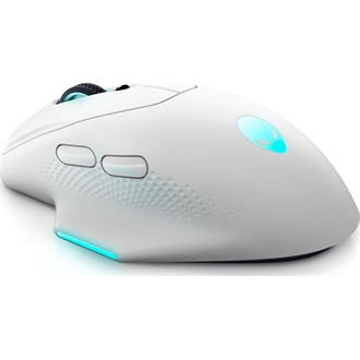 Dell Alienware AW620M optikai vezeték nélküli gaming egér (Lunar Light) fehér