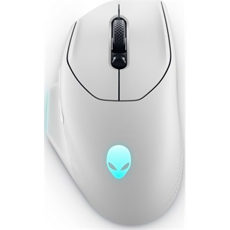 Dell Alienware AW620M optikai vezeték nélküli gaming egér (Lunar Light) fehér
