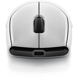 Dell Alienware AW720M Tri-Mode Wireless optikai USB / Bluetooth / vezeték nélküli gaming egér (Lunar Light) fehér