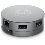 Dell DA310 Mobile Adapter USB-C dokkoló szürke