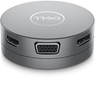 Dell DA310 Mobile Adapter USB-C dokkoló szürke