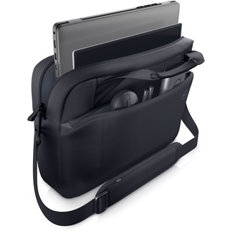 Dell EcoLoop Pro Slim Briefcase 15,6" notebook poliészter oldaltáska fekete