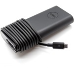 Dell Euro 130W notebook hálózati töltő adapter fekete + 1m tápkábel