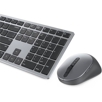 Dell KM7321W vezeték nélküli magyar membrán billentyűzet + egér ezüst-fekete