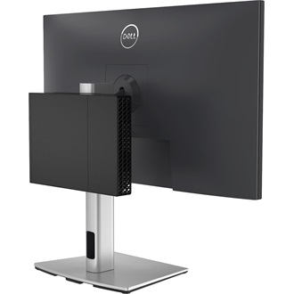 Dell Optiplex Micro AIO Stand MFS22 19"-27" monitor számítógép tartó asztalra + VESA mount ezüst-fekete